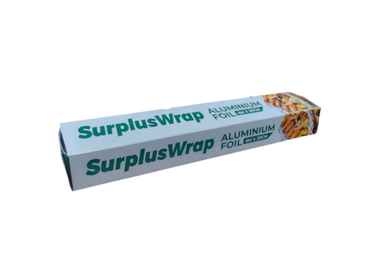 SurplusWrap Aluminium foil 30cm x 10m